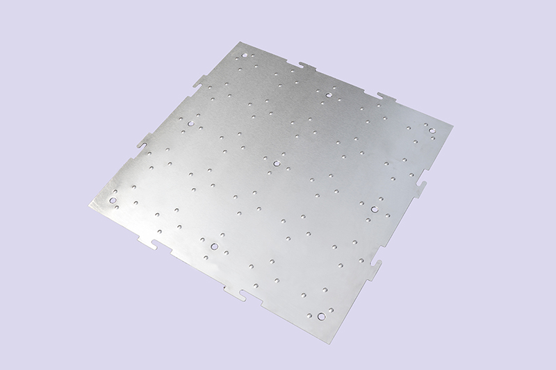 小片点状浅纹金属地板